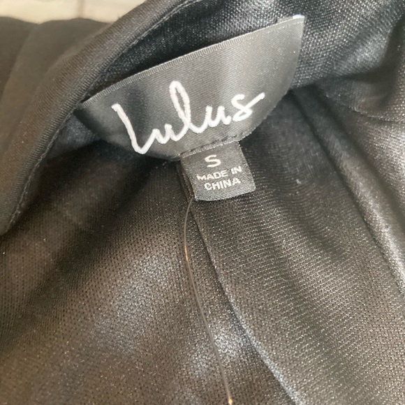 NWT Lulus Womens black dress size small - Picture 5 of 6